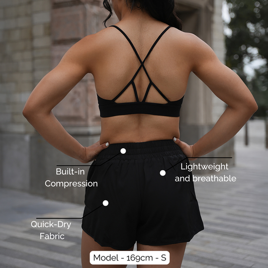 Shorts "Sable" Onyx Black
