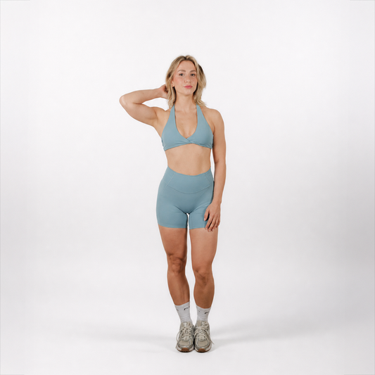 Short "Amber" Sky Blue