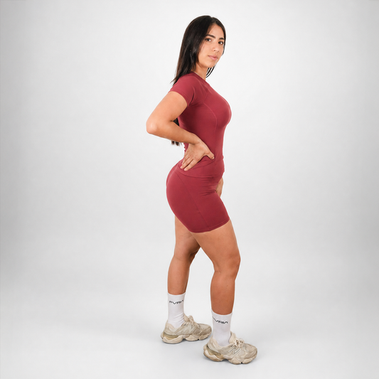 Shorts "Muse" Cherry