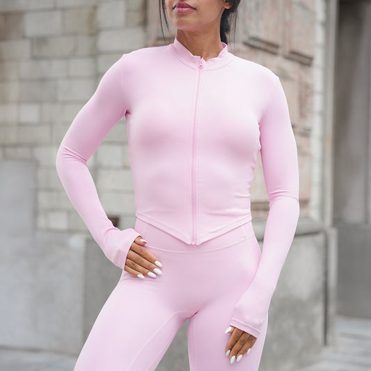Dynamic Zip-Up "Sienna" Blossom Pink