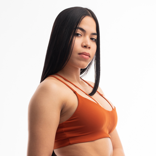 Sport Bra Terracotta Rust