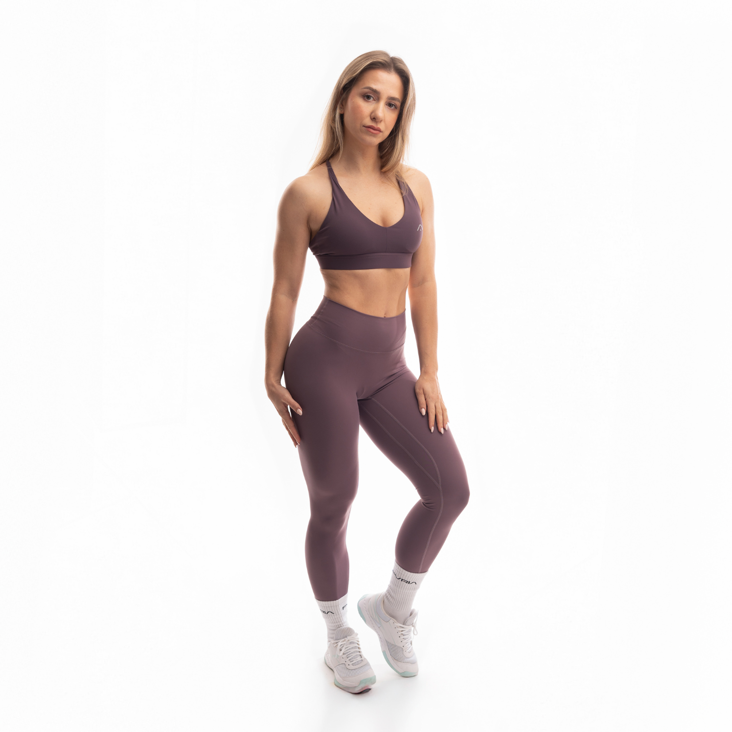 Legging Velvet Eggplant