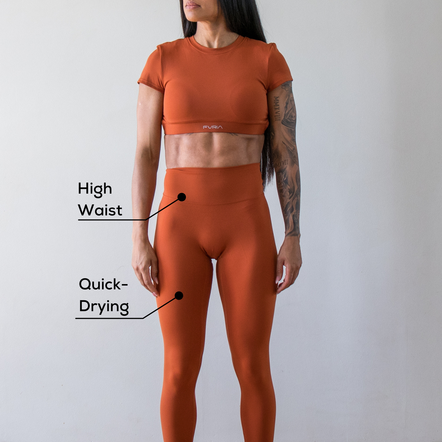 Legging Terracotta Rust