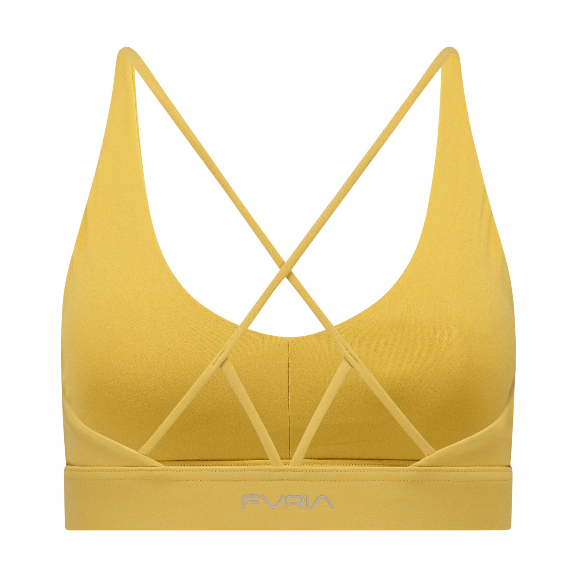 Sport Bra Saffron Yellow