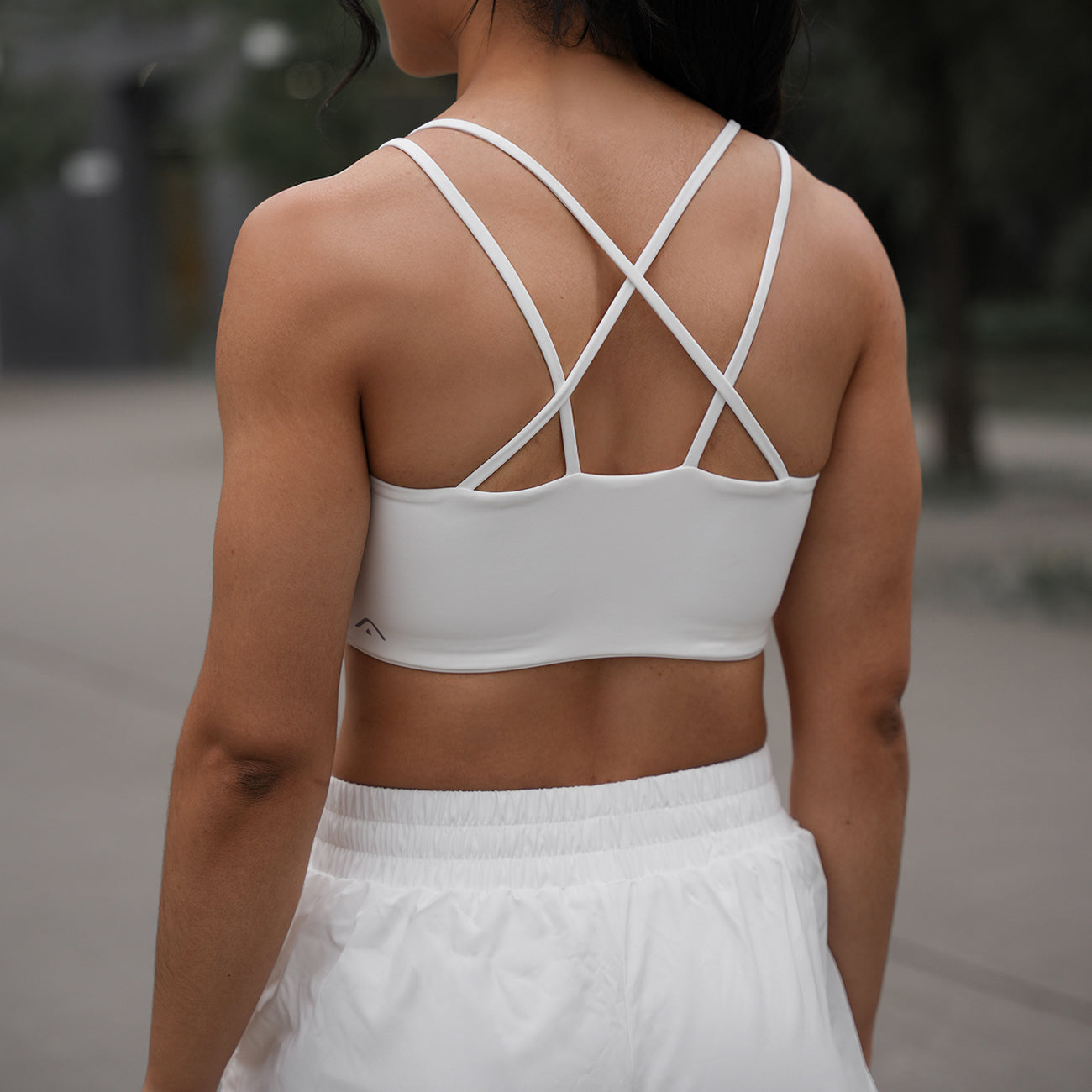 Sport Bh "Aura" Alabaster White