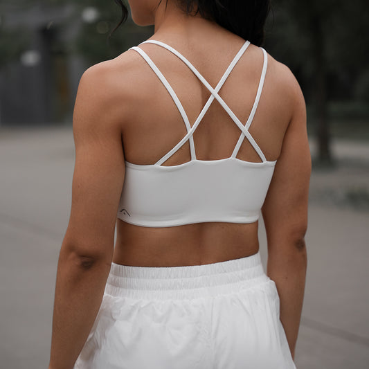 Sport Bh "Aura" Alabaster White