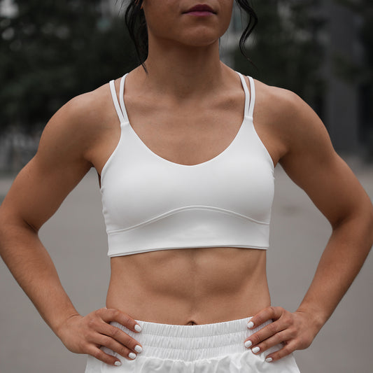 Sport Bh "Aura" Alabaster White