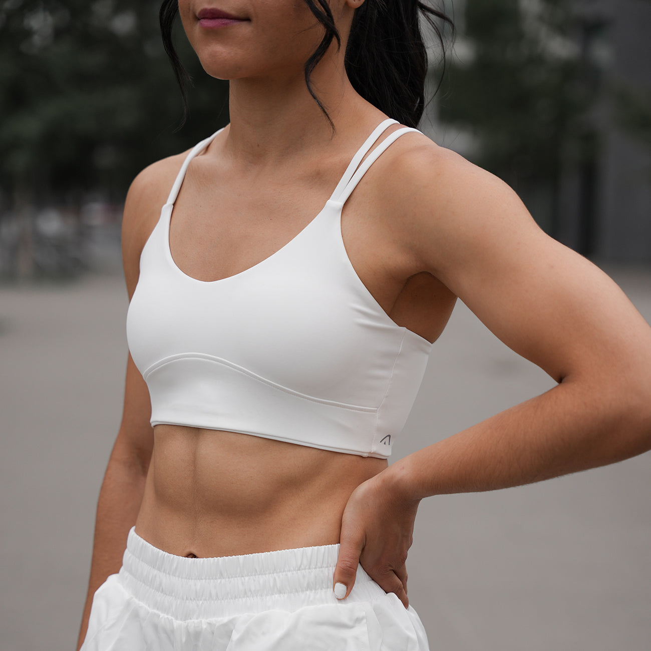 Sport Bh "Aura" Alabaster White
