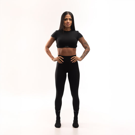 Crop Top Onyx Black