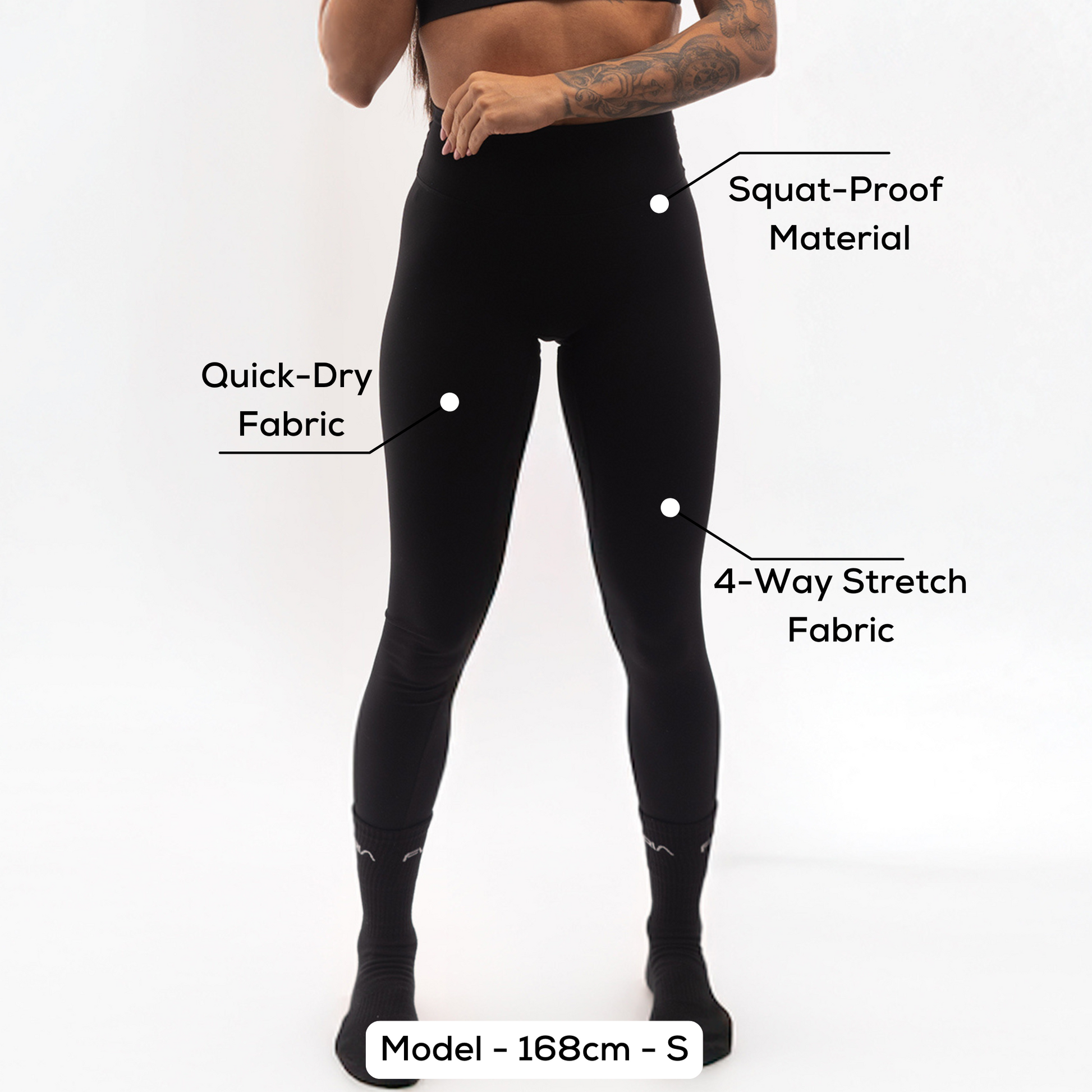 Legging - Scrunch Onyx Black