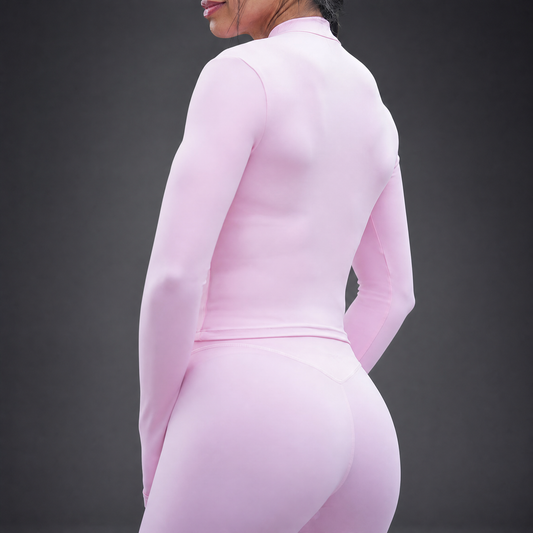 Dynamic Zip-Up "Sienna" Blossom Pink