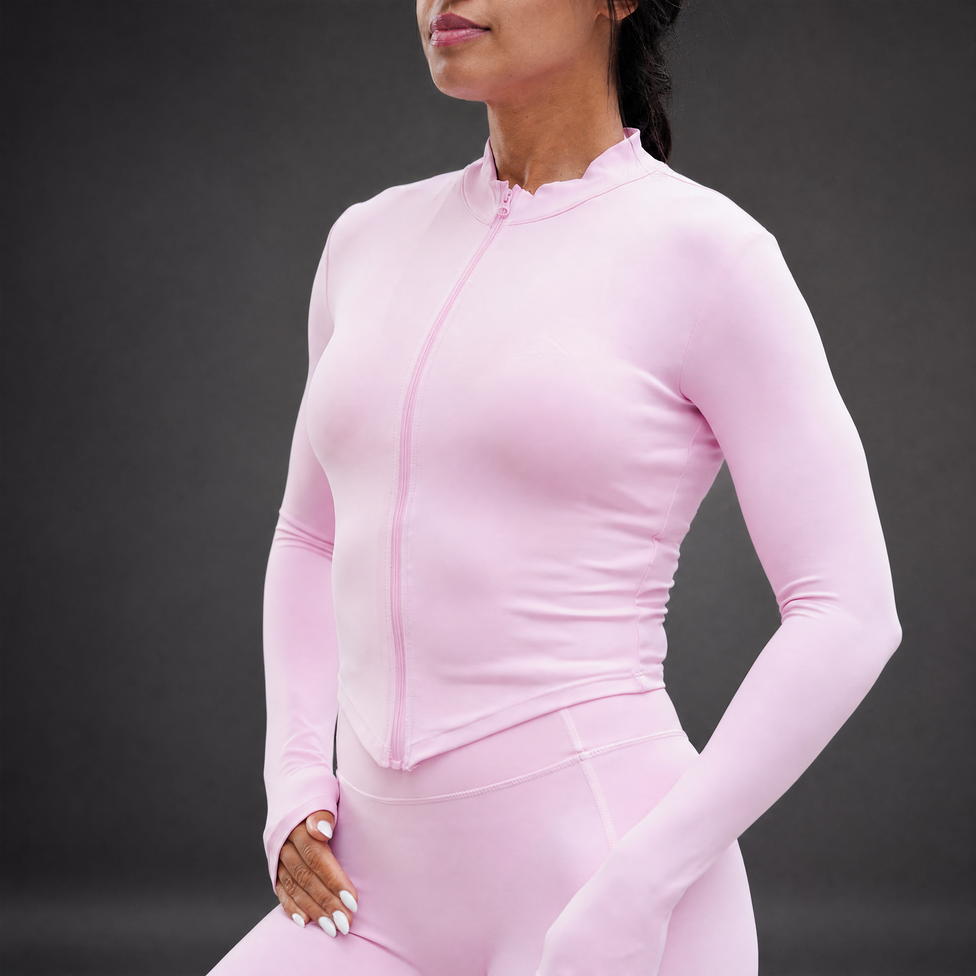 Dynamic Zip-Up "Sienna" Blossom Pink