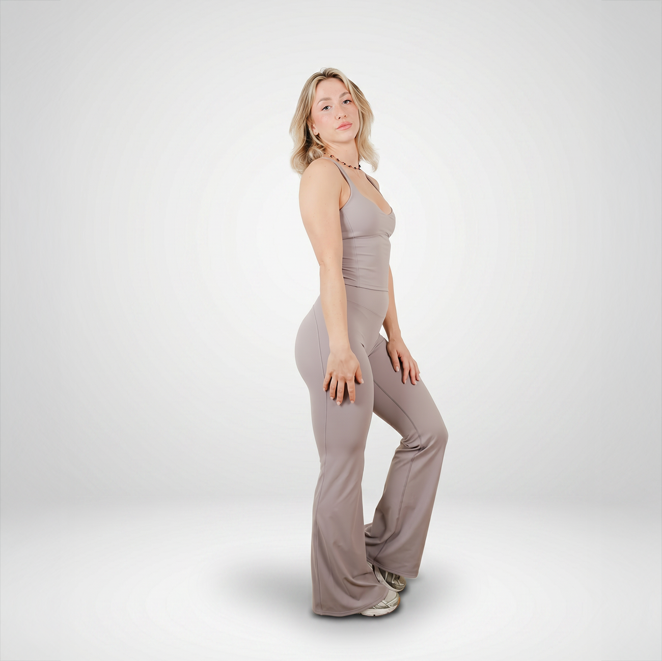 Flared legging "Muse" Lavender