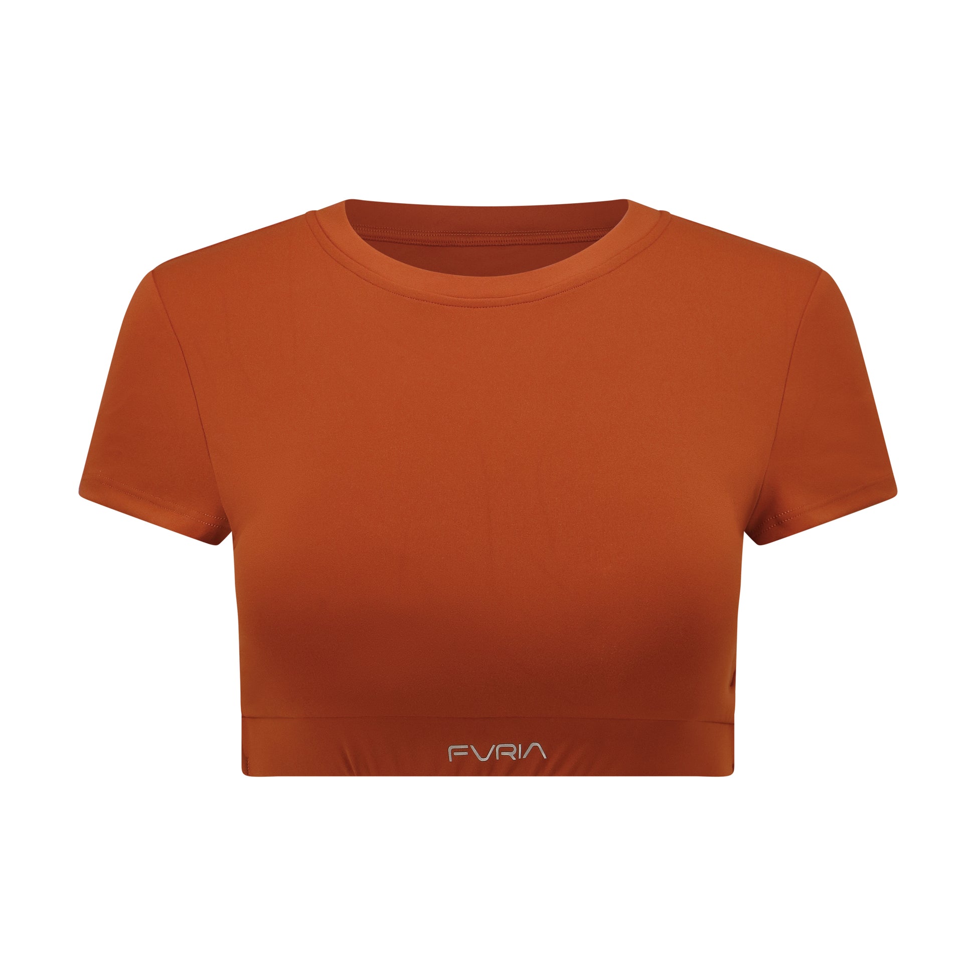 Crop Top Terracotta Rust