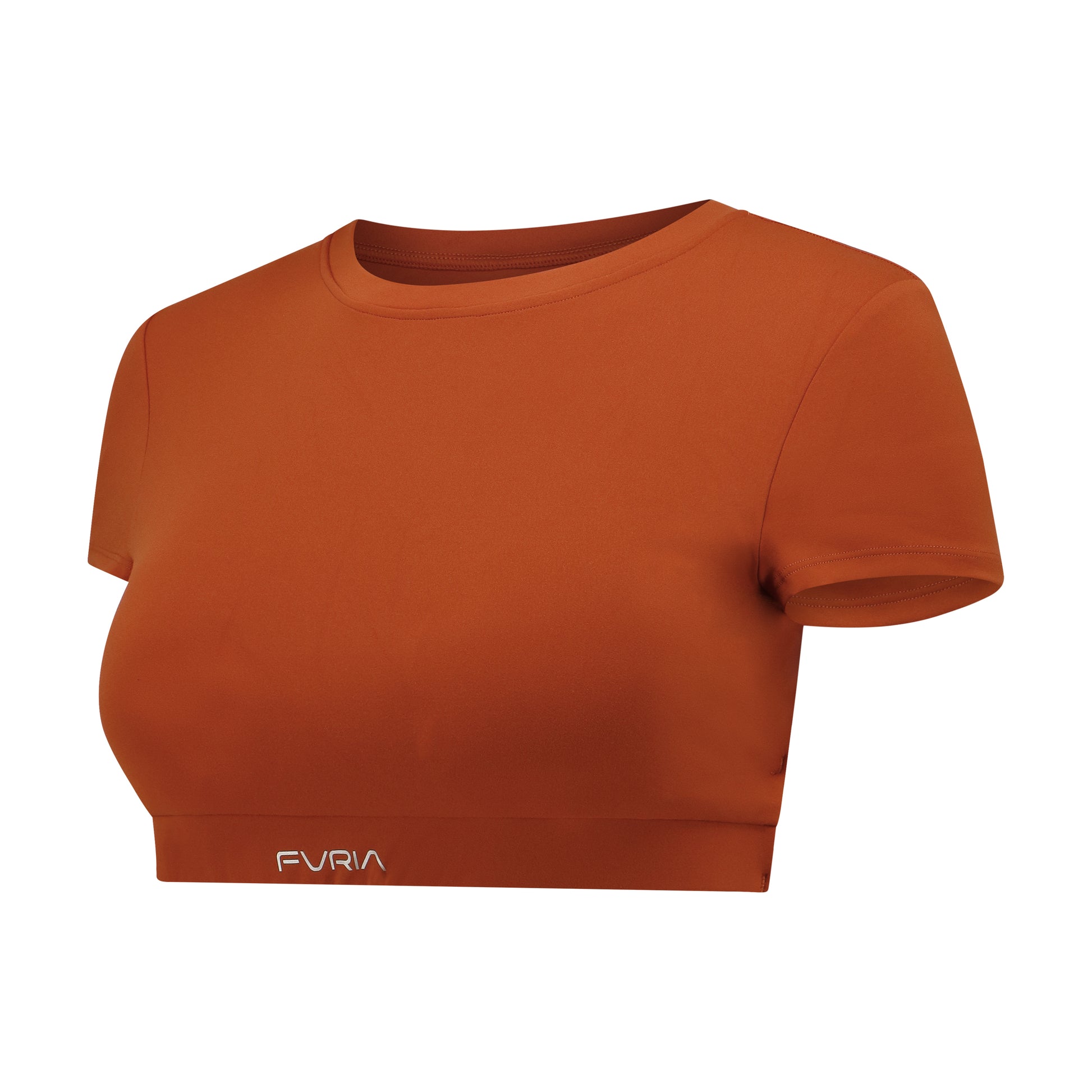 Crop Top Terracotta Rust