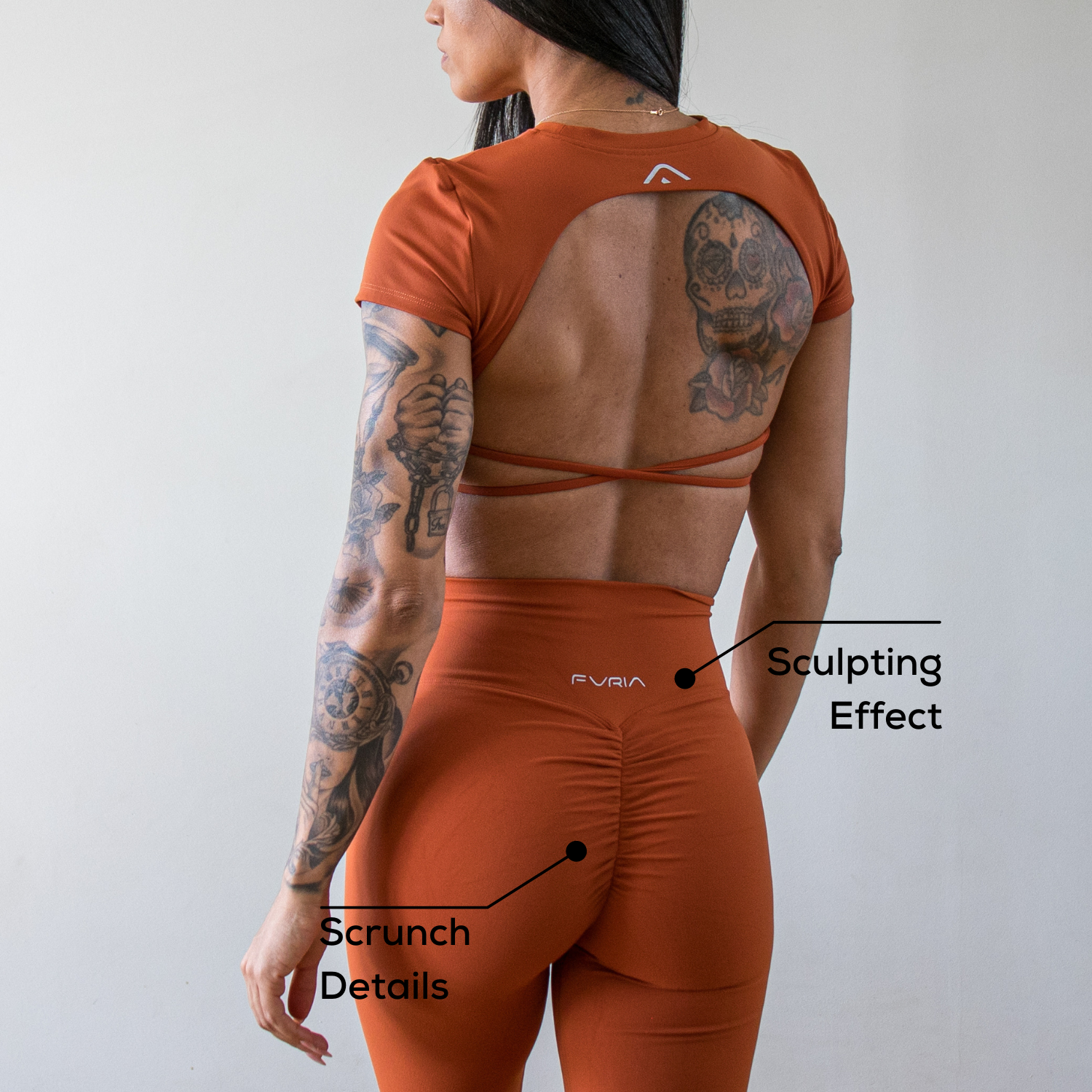 Legging Terracotta Rust