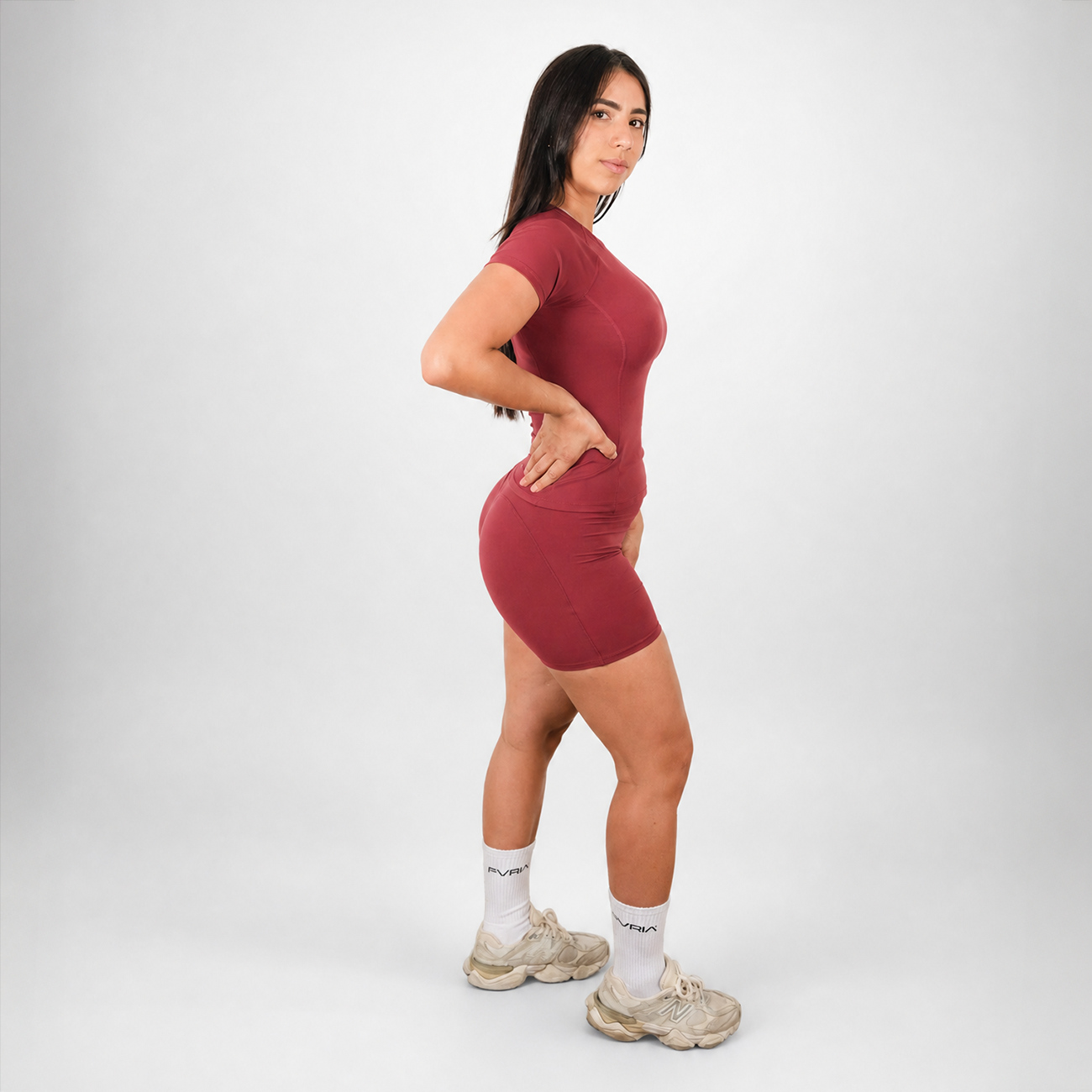 Shorts "Muse" Cherry