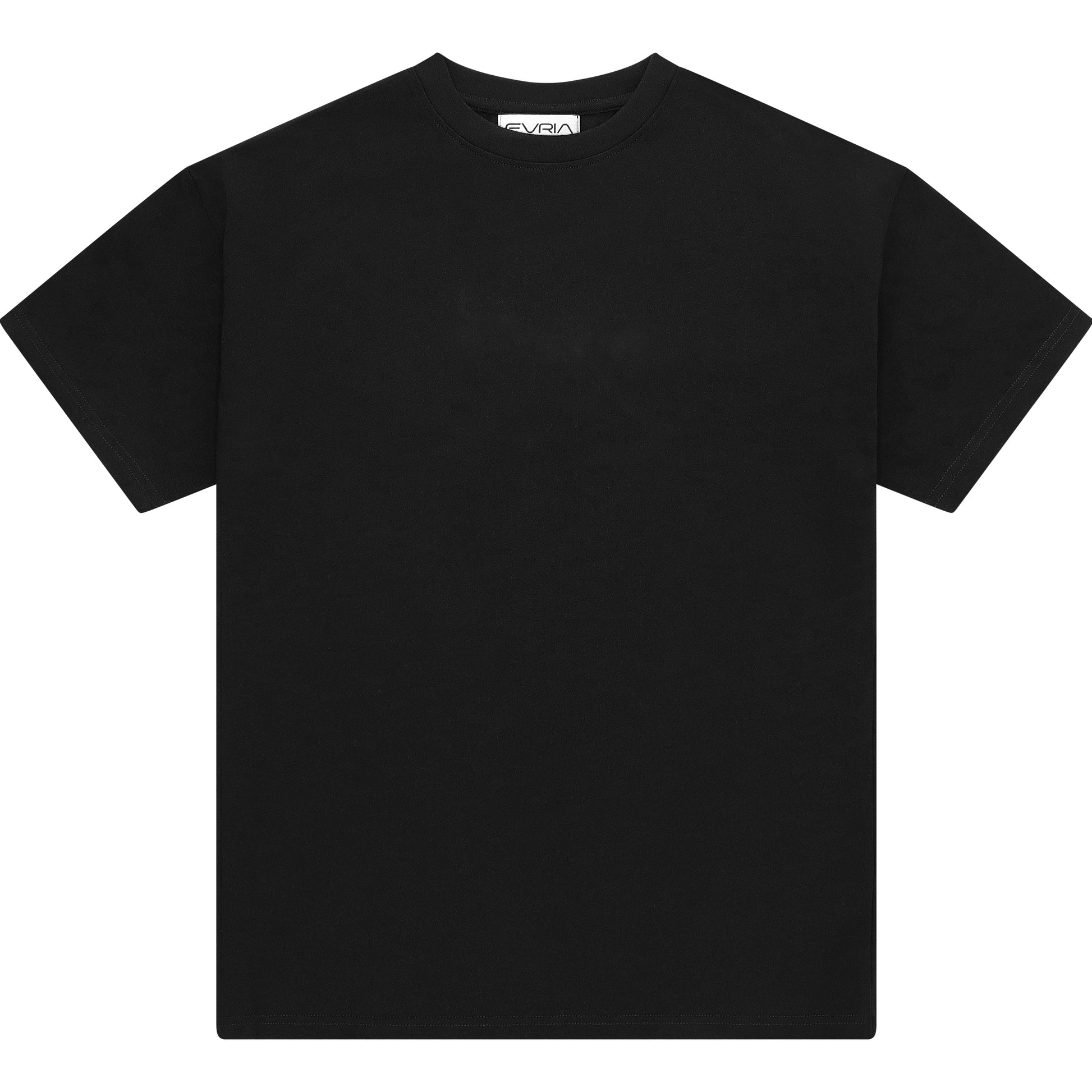 Heren Signature No Logo T-Shirt Onyx Black