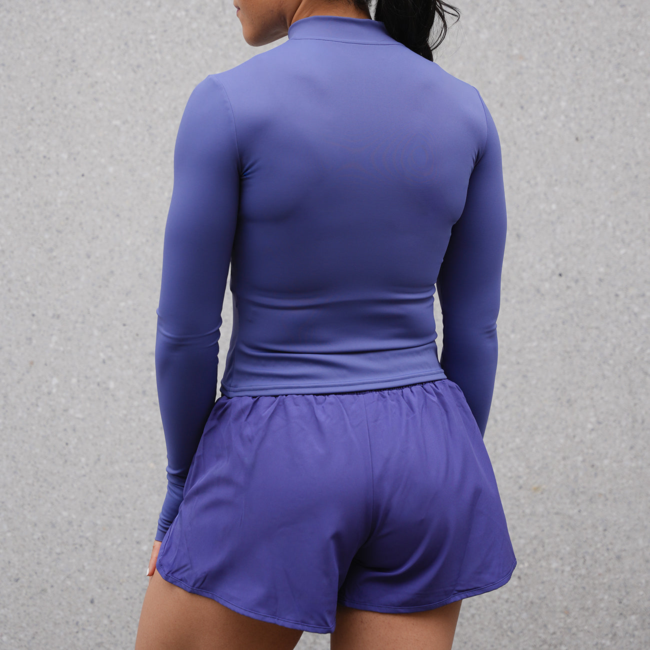 Dynamic Zip-Up "Haze" Sapphire Blue